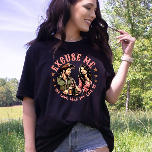 Couple Excuse Me Tee