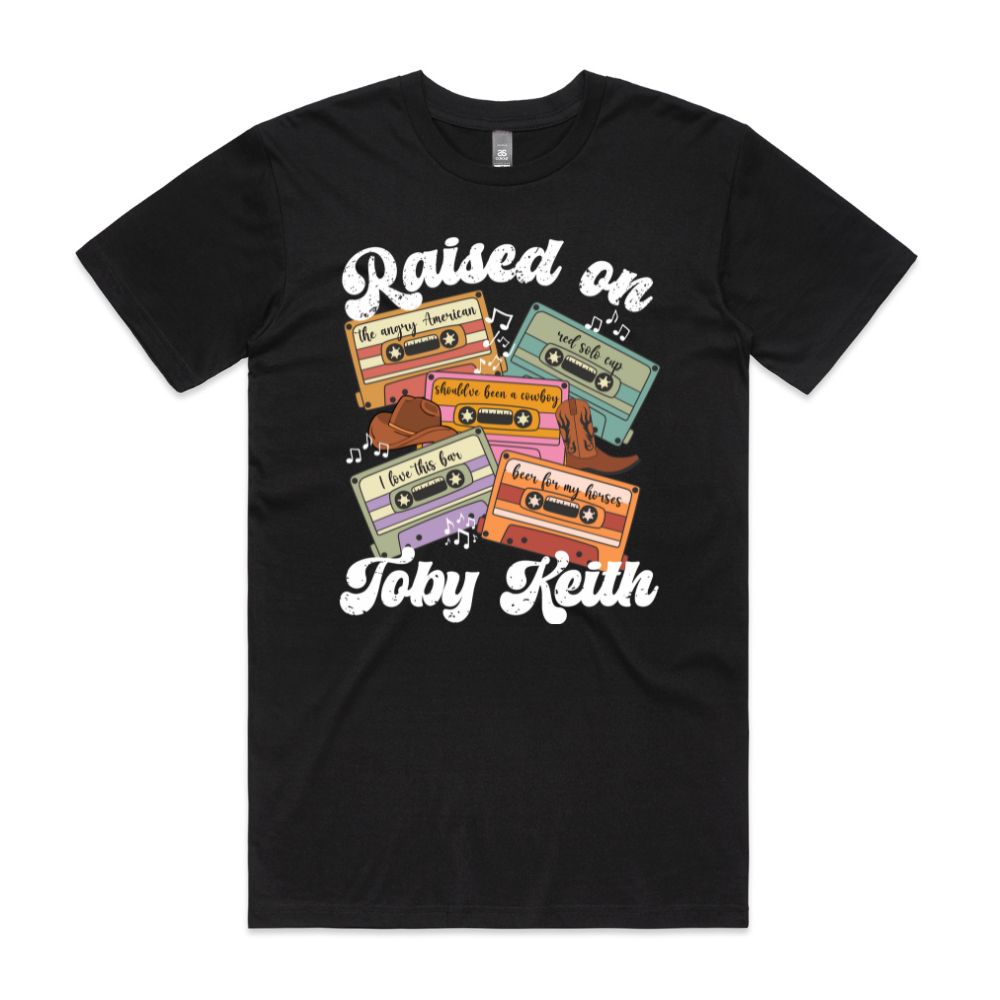 Raised On Toby Keith Tee
