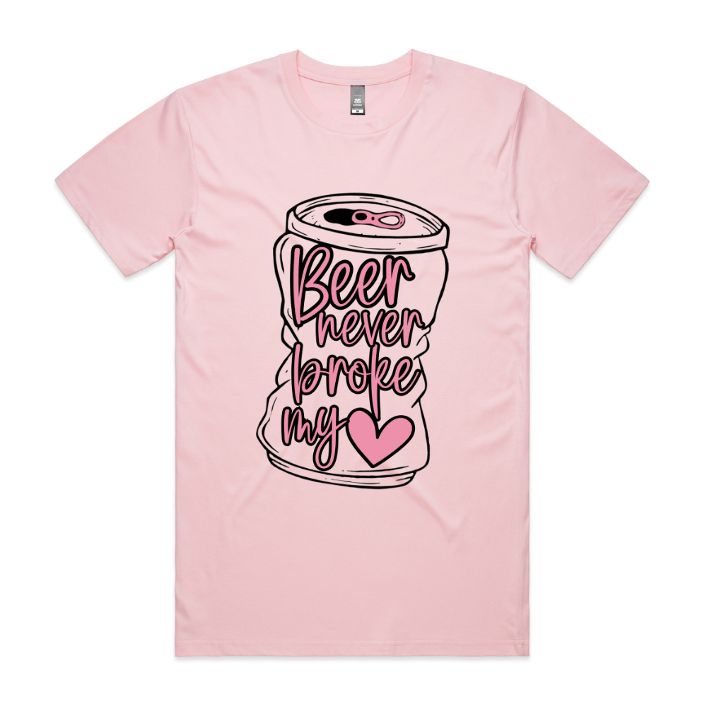 Girly Beer Never Broke My Heart Tee (SALE)