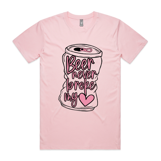 Girly Beer Never Broke My Heart Tee (SALE)