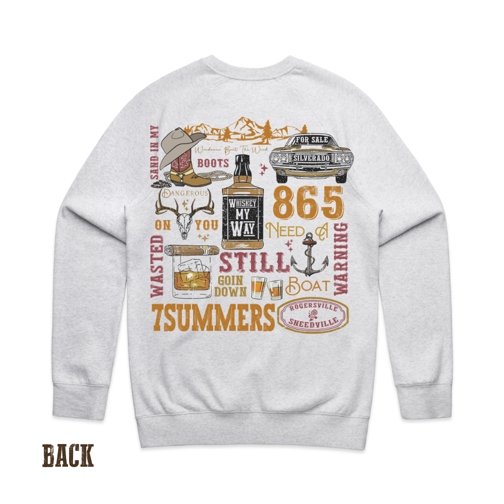 Wallen Set List Sweatshirt