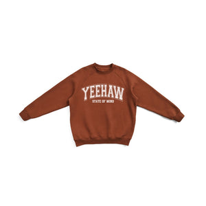 
            
                Load image into Gallery viewer, Yeehaw State of Mind Varsity Crew
            
        