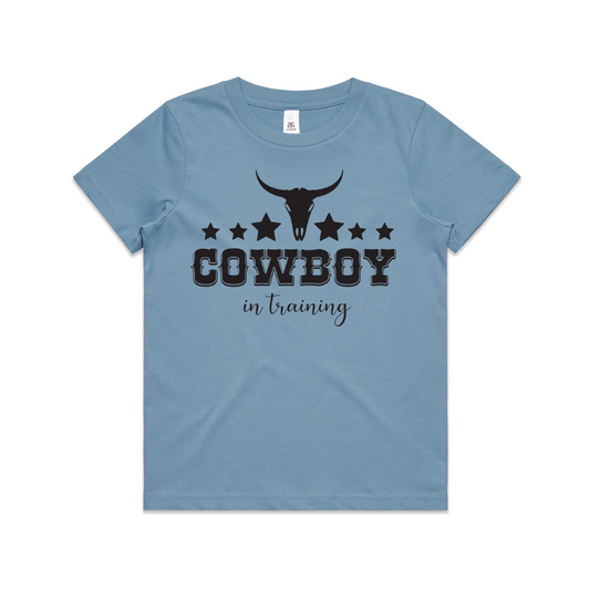 Cowboy in Training Kids Tee