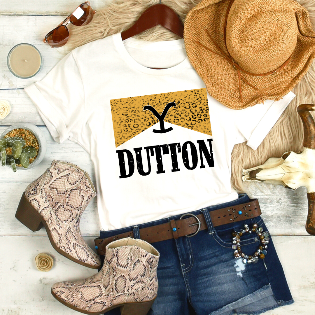 Leopard Dutton Tee – Lone Star