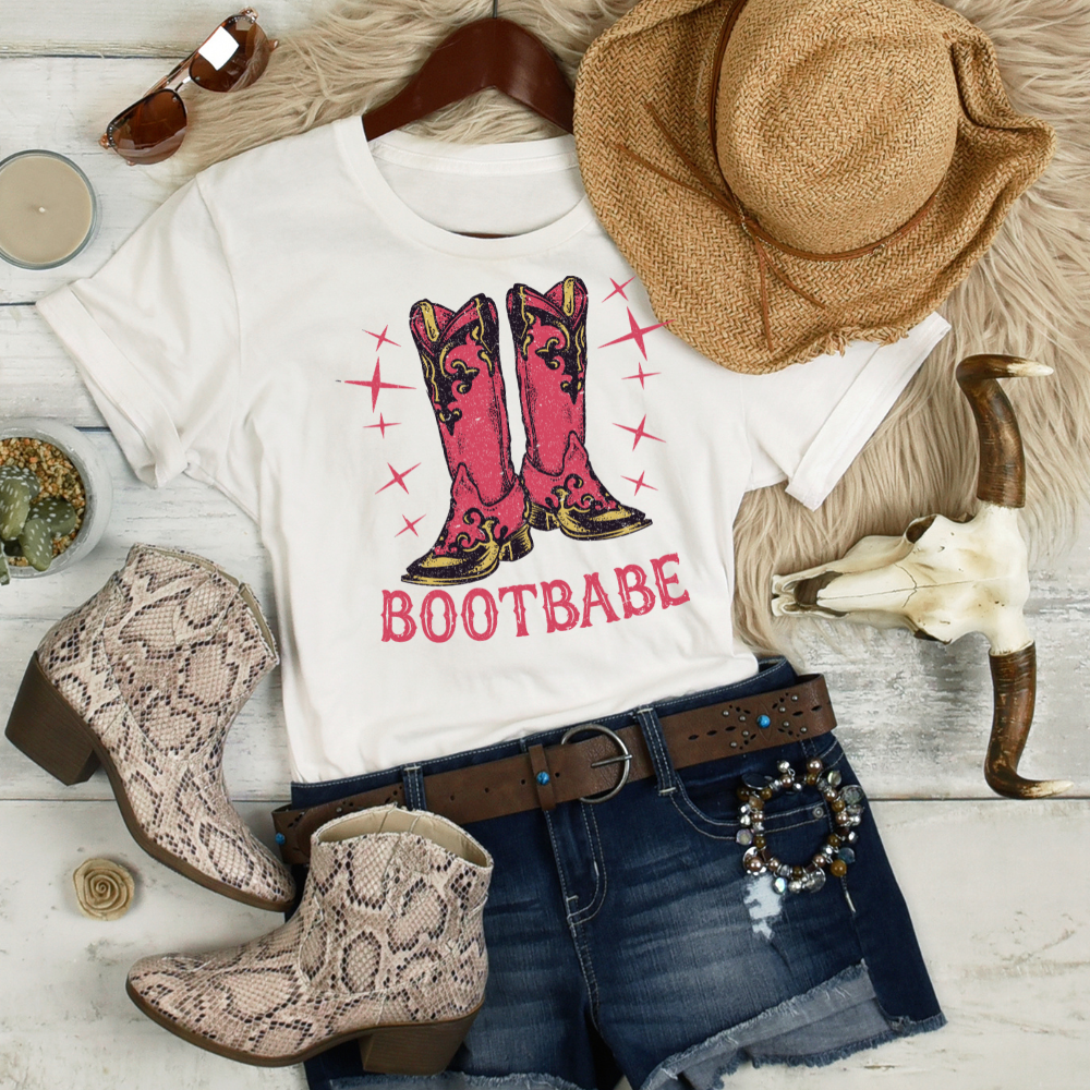 Boot Babe Tee