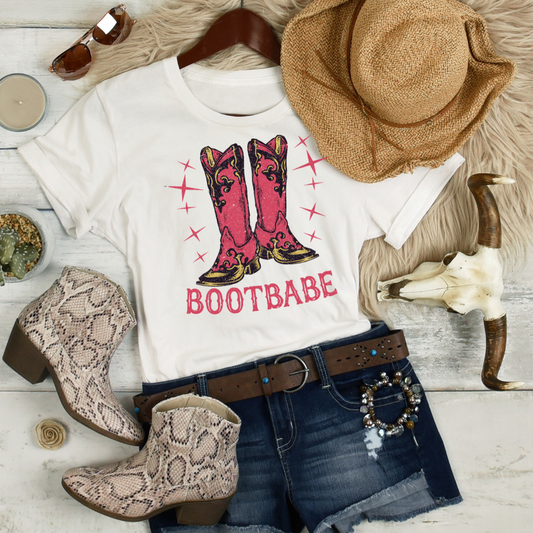 Boot Babe Tee