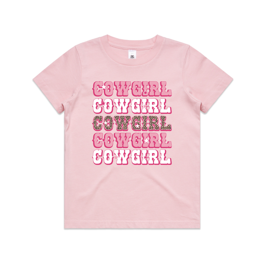 All the Cowgirls Kids Tee