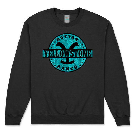 Turquoise Dutton Ranch Brand Sweatshirt