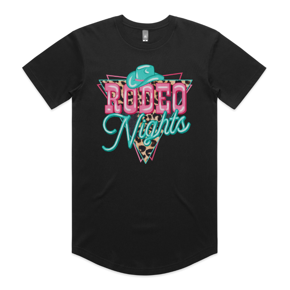 Rodeo Nights Curve Hem Dress