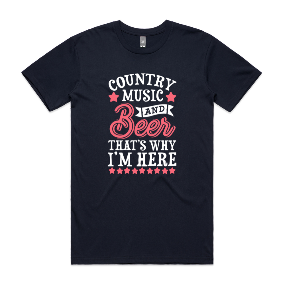 Country Music and Beer Tee