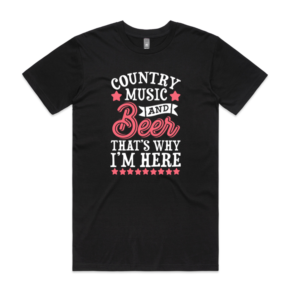 Country Music and Beer Tee