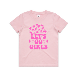 
            
                Load image into Gallery viewer, Let&amp;#39;s Go Girls Kids Tee
            
        