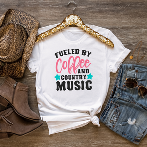 Coffee and Country Music Tee