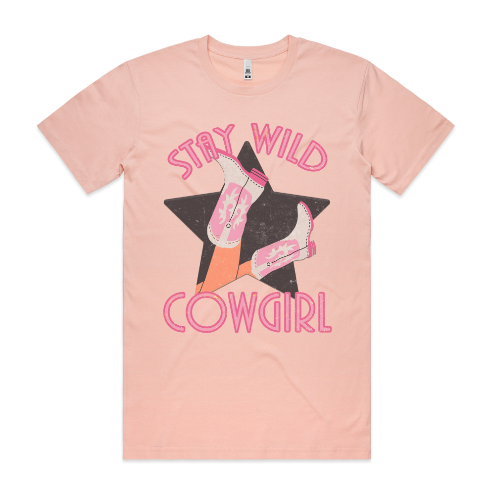 Stay Wild Cowgirl Tee