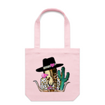 Punchy Brunette Tote