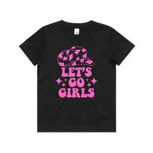 
            
                Load image into Gallery viewer, Let&amp;#39;s Go Girls Kids Tee
            
        