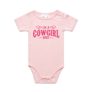 
            
                Load image into Gallery viewer, Cowgirl Baby Onesie
            
        