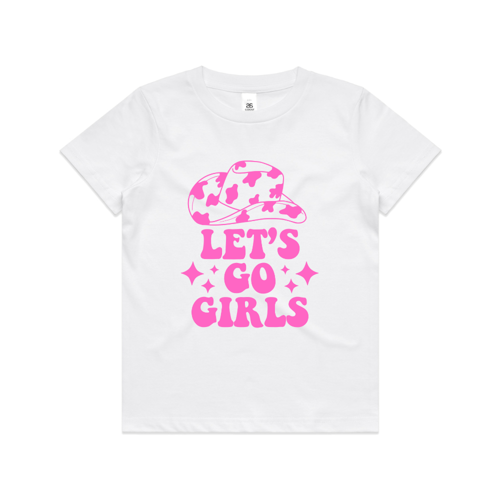 Let's Go Girls Kids Tee