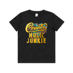 
            
                Load image into Gallery viewer, Country Music Junkie Kids Tee
            
        