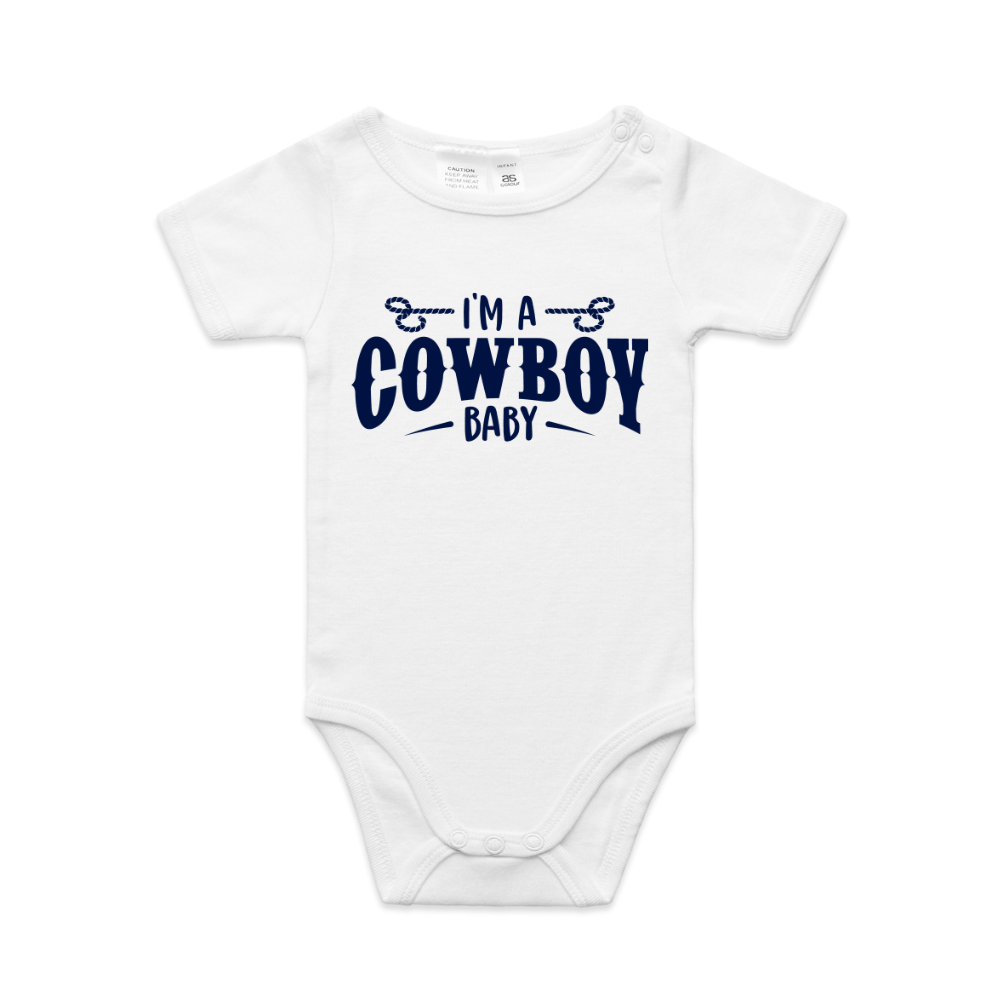 Cowboy Baby Onesie