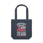 Country Music and Beer Tote