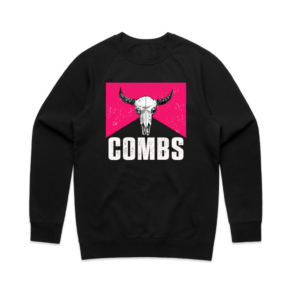 
            
                Load image into Gallery viewer, Combs Bulls Head Sweatshirt
            
        