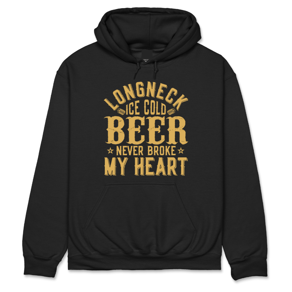 
            
                Load image into Gallery viewer, Beer Never Broke My Heart Hoodie
            
        
