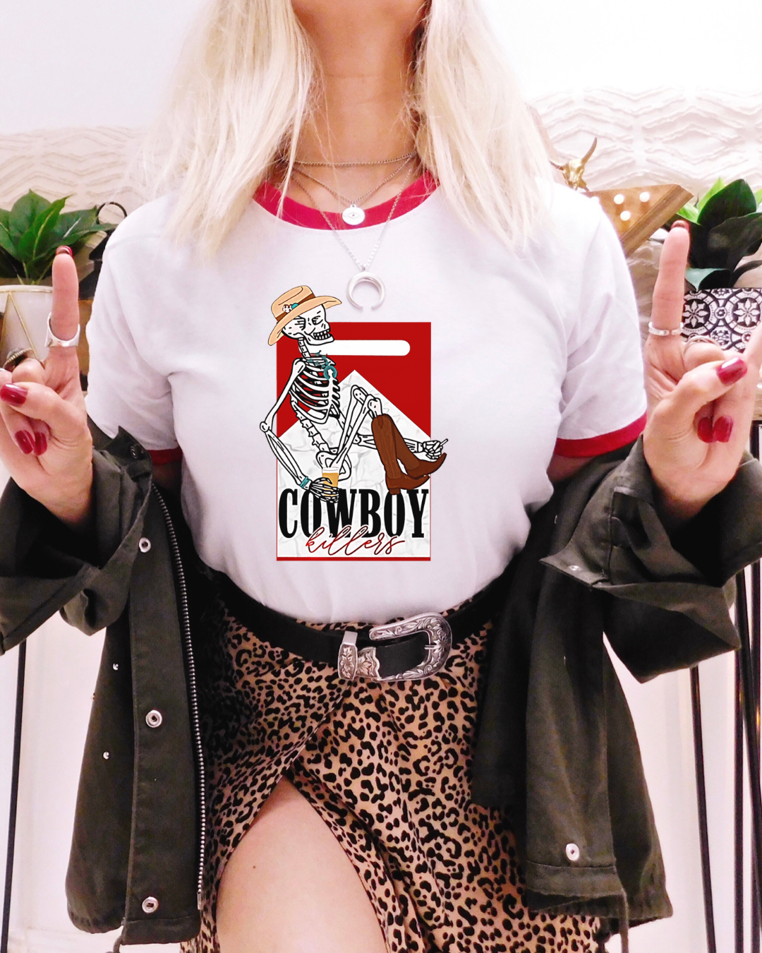 Cowboy Killers Ringer Tee