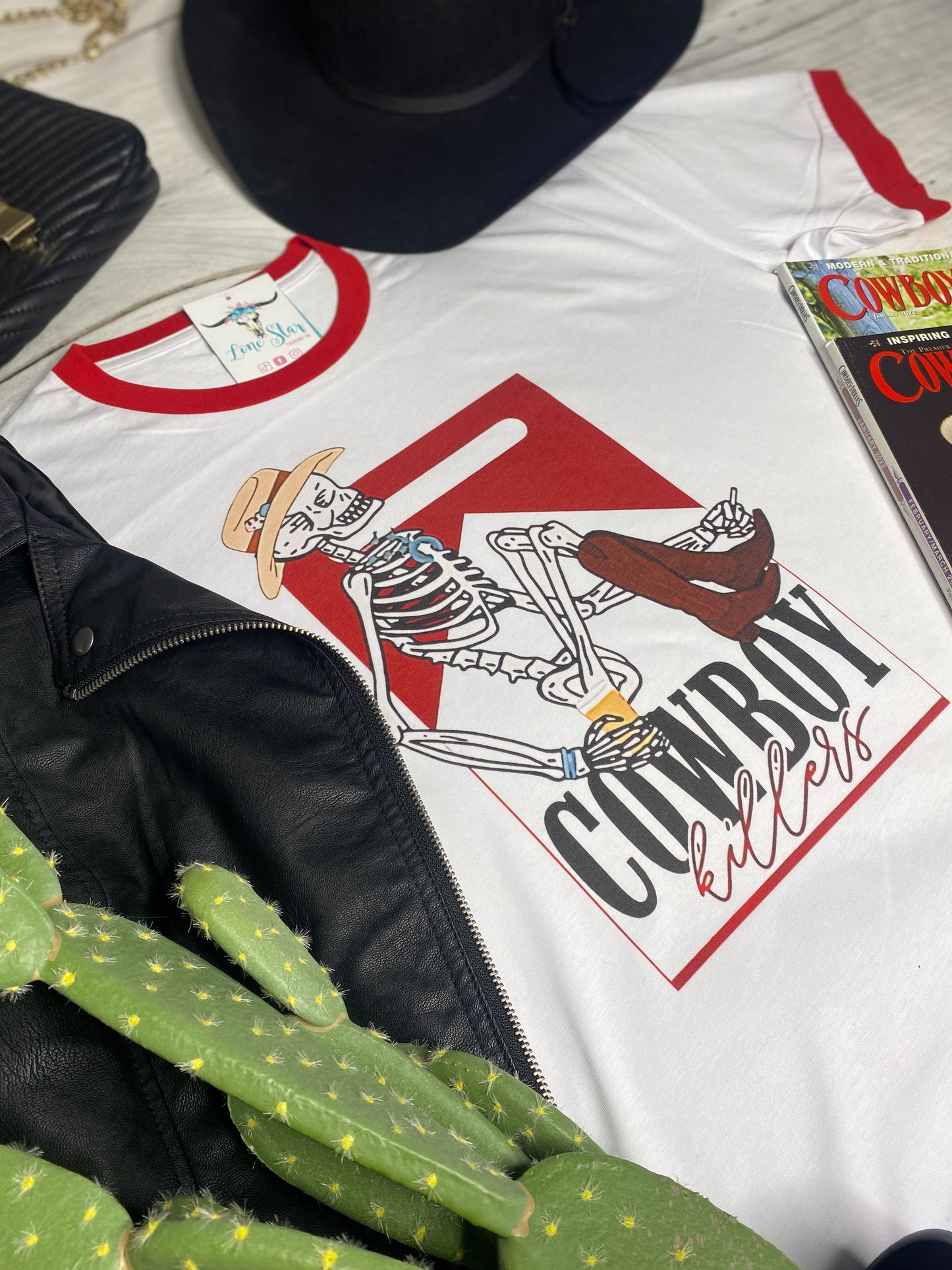 Cowboy Killers Ringer Tee